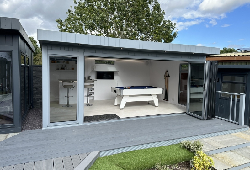 Bespoke Garden Room with Bi-folding Doors