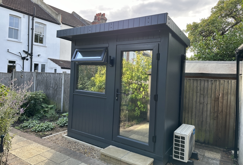 smallest garden office  2.3x1.3 with climate control in London