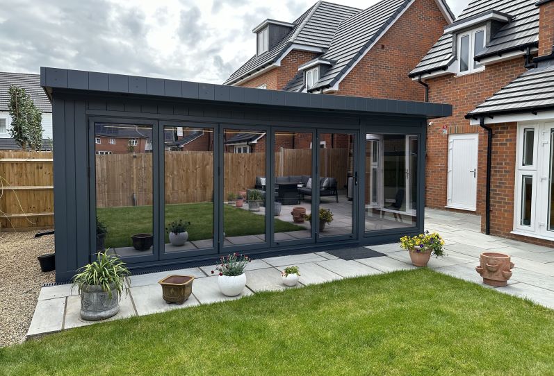 Endless Pool Room with Bi-Folding Doors