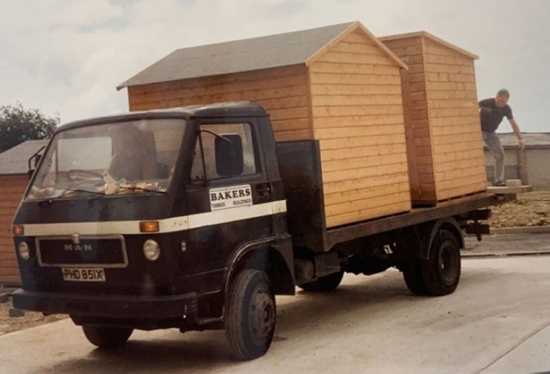 Bakers Garden Buildings history