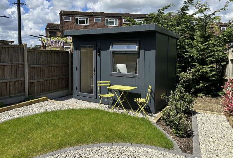 Jay Small Garden Office 2.9m x 2.5m in Kent