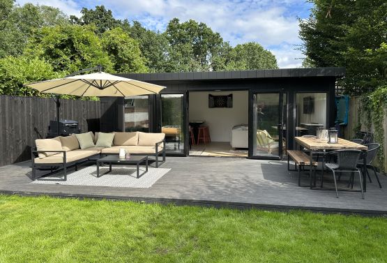 Custom Black Kite Garden Room 6m x 4.1m in London