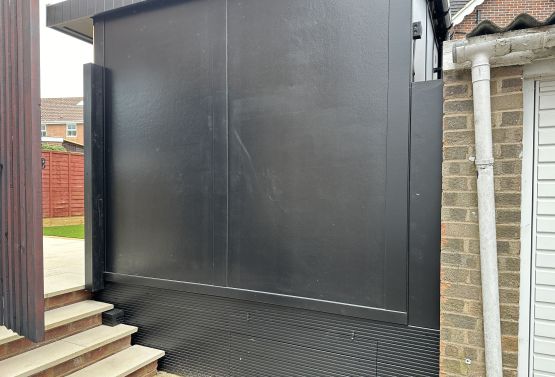 Bespoke Garden Room with Oak Trims, Central Canopy & Store in Sussex