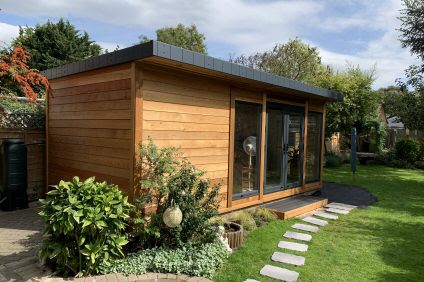 Cedar Garden Room & Garden Office, Wimbledon | Case Study 5872